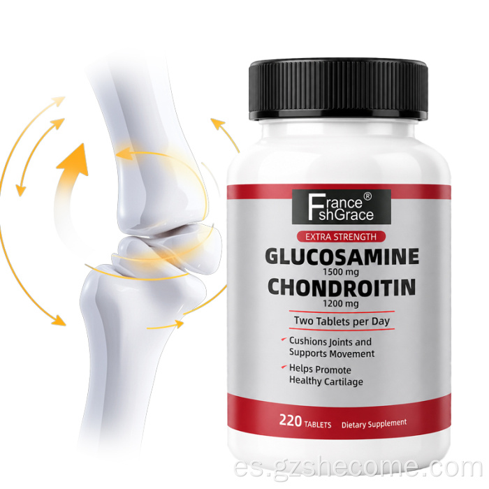 Shecome Glucosamina Condroitina Tabletas Apoyo Articular